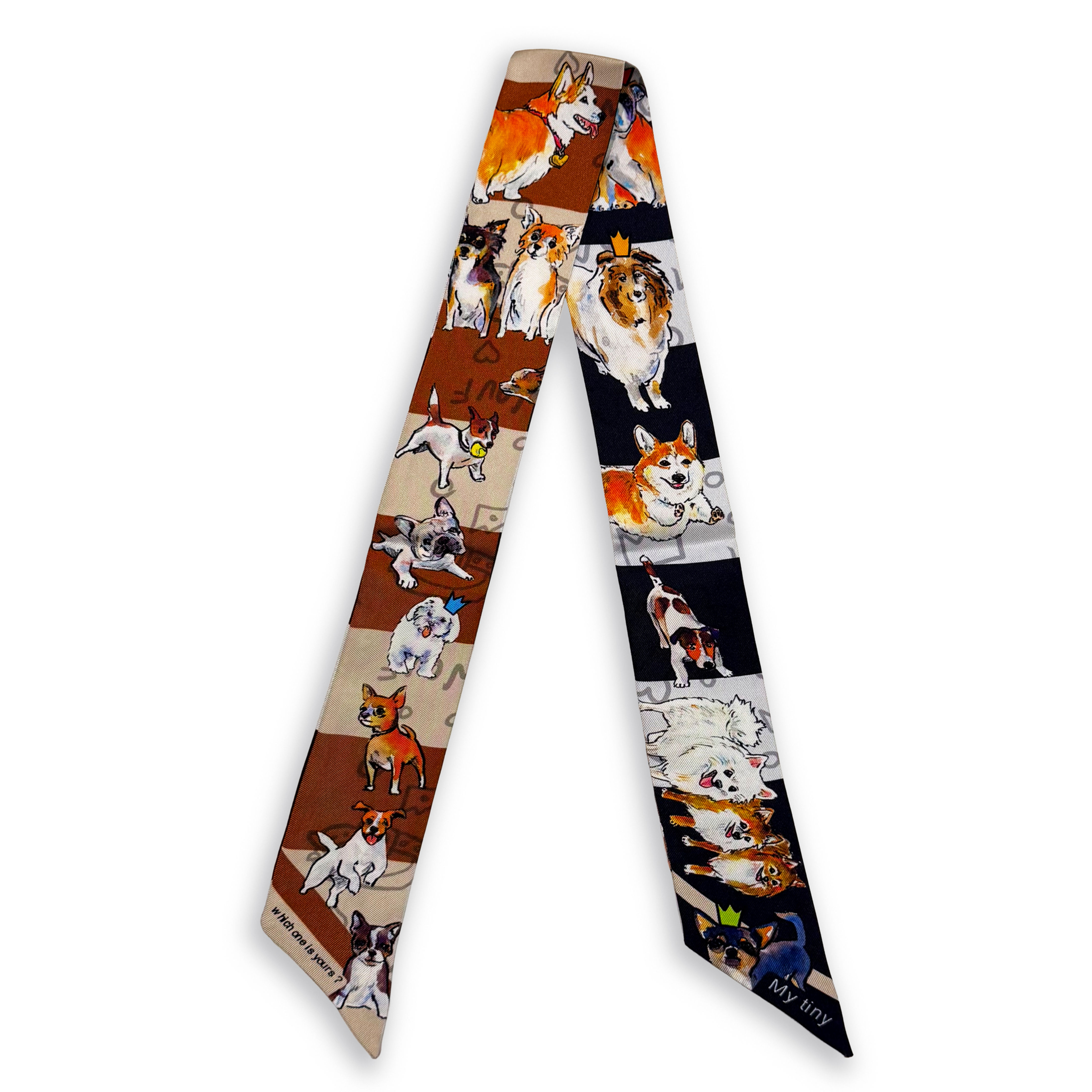 Ruban de soie Roseline d'Oreye