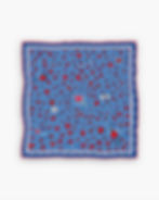 Bandana de soie Roseline d'Oreye