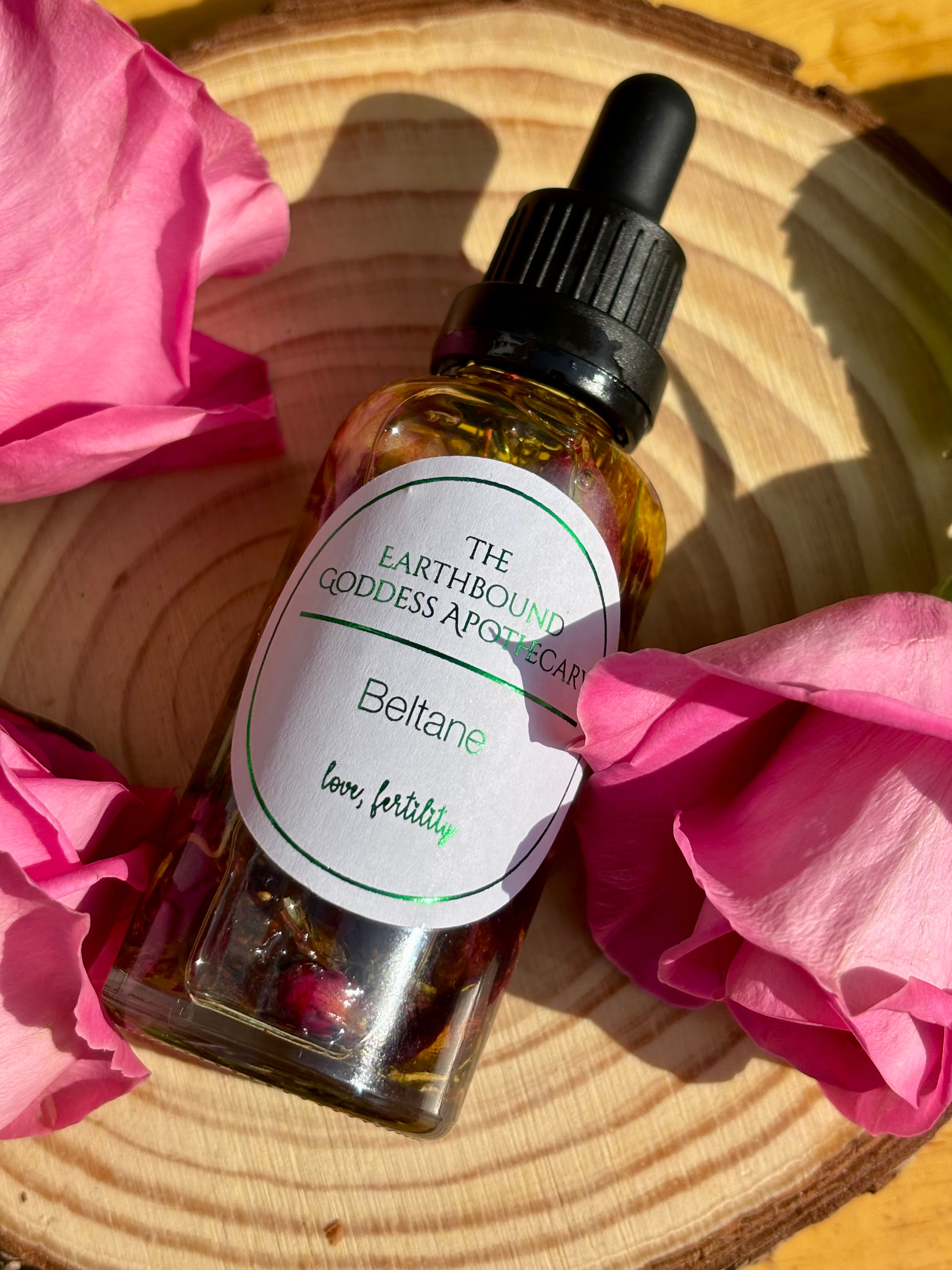 Beltane ritual oil - love, fertility