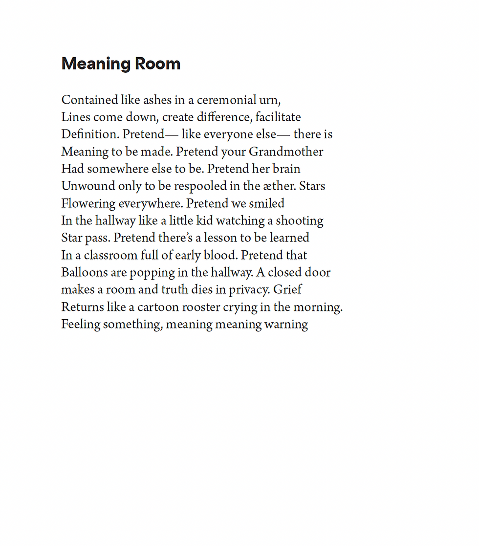 Thumbnail: Fuse Box: Triple Sonnet Crown, Sam Rodilosso