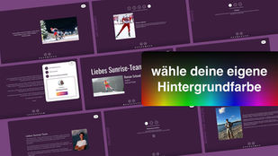 zwei neue designs dark presentation