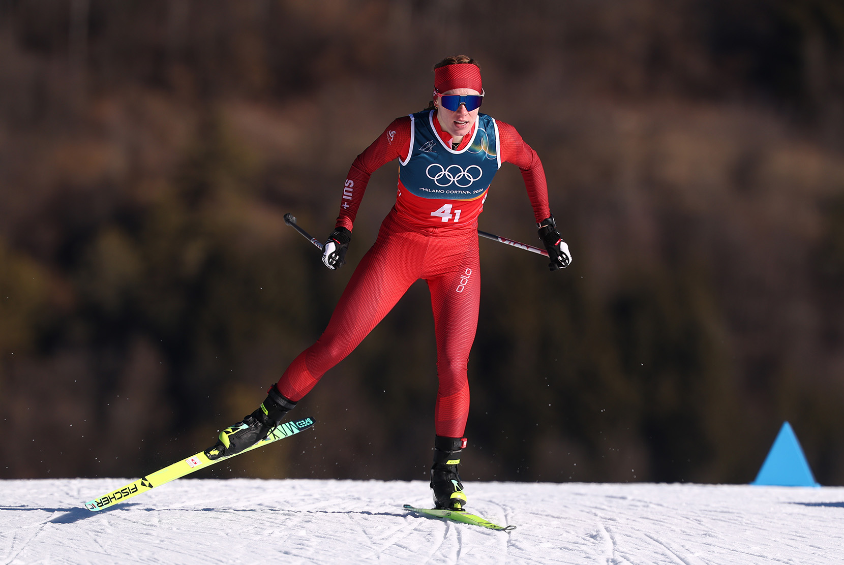 Nadja Kälin bei den Olympischen Spielen 2026