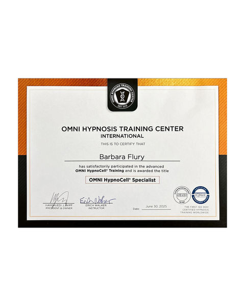 OMNI Hypnosis Training Center - Omni HypnoCell Specialist