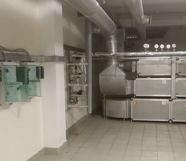Техническое обслуживание приточно-вытяжной установки.