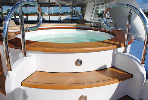 Luxury Yacht Jacuzzi
