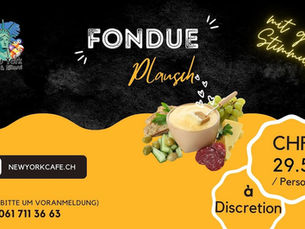 Fondue Plausch im New York Café