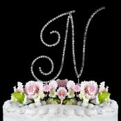 Thumbnail: Renaissance Swarovski Crystal Cake Toppers
