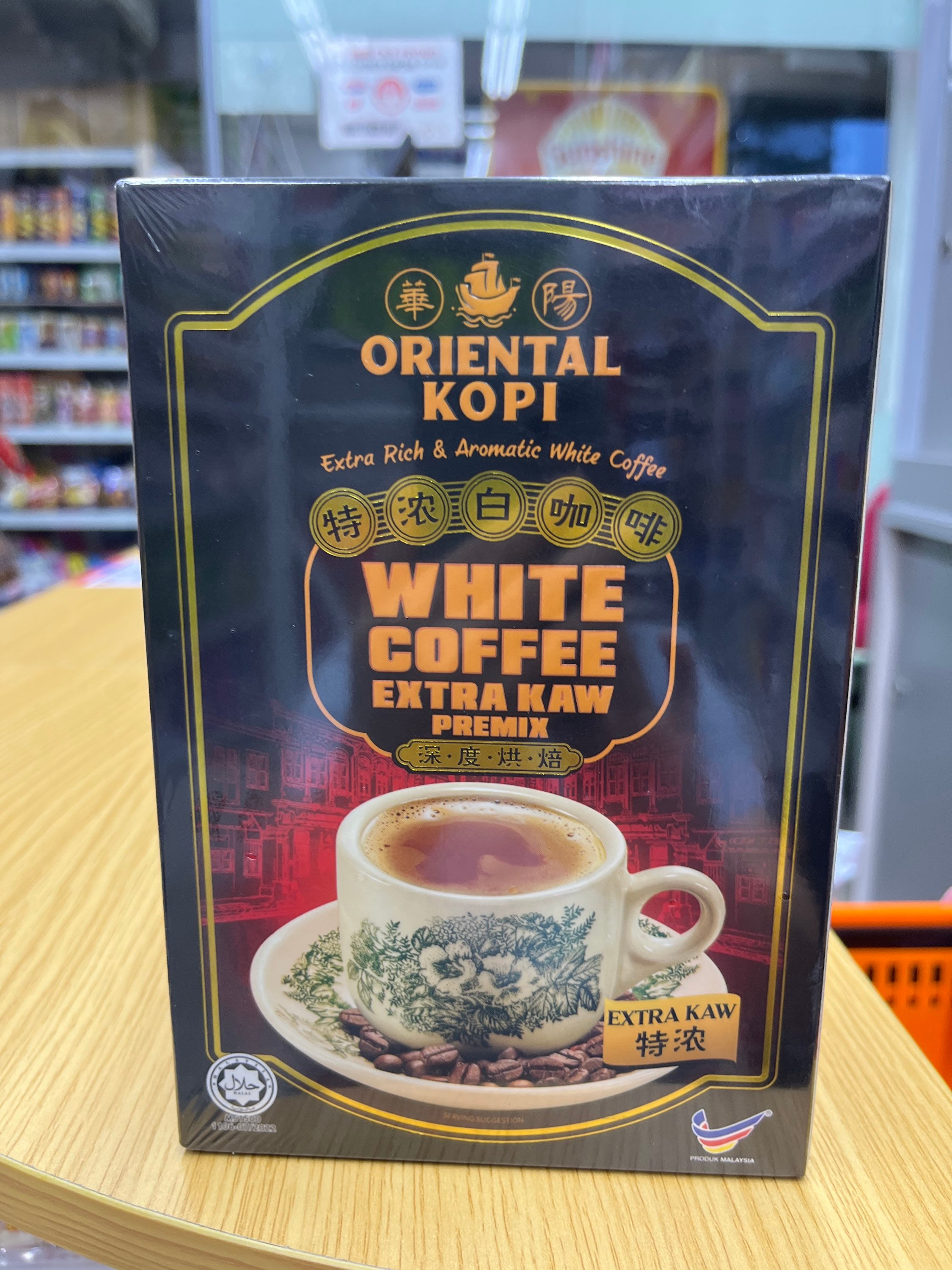 ORIENTAL KOPI Instant Coffee - Kopi Extra Kaw (10 x 40g)