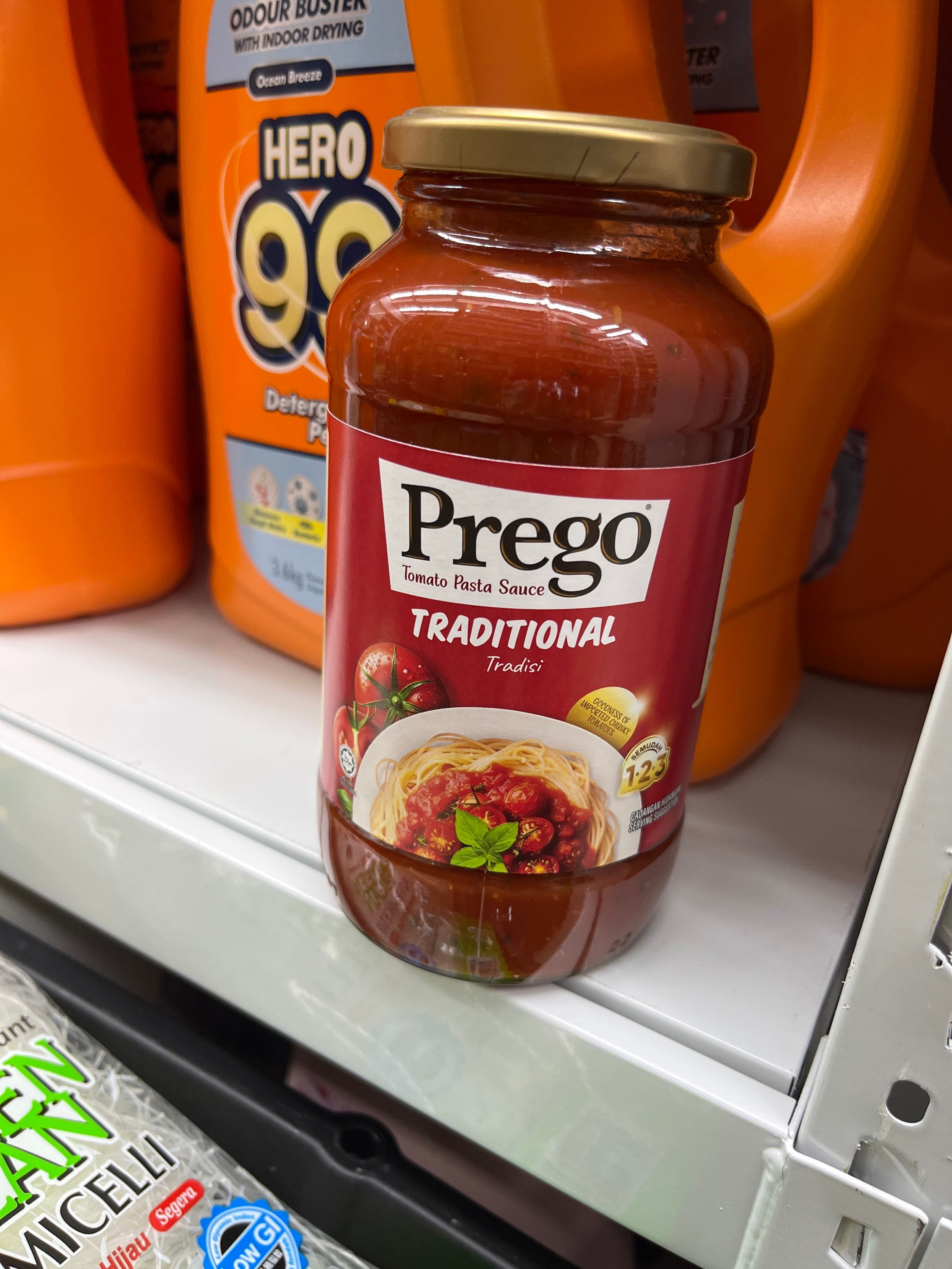 PREGO Pasta Sauce 680g - Traditional Tomato