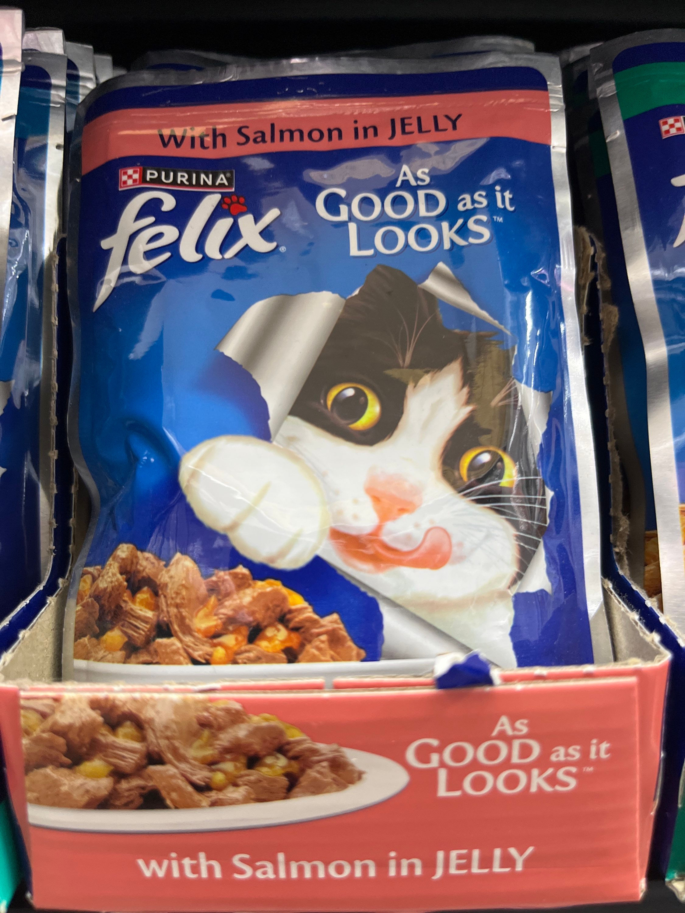 FELIX Adult 12 x 85g - Salmon in Jelly