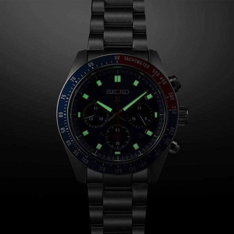 Thumbnail: Seiko SSC913 SSC913P1 Prospex Speedtimer  Solar Chronograph