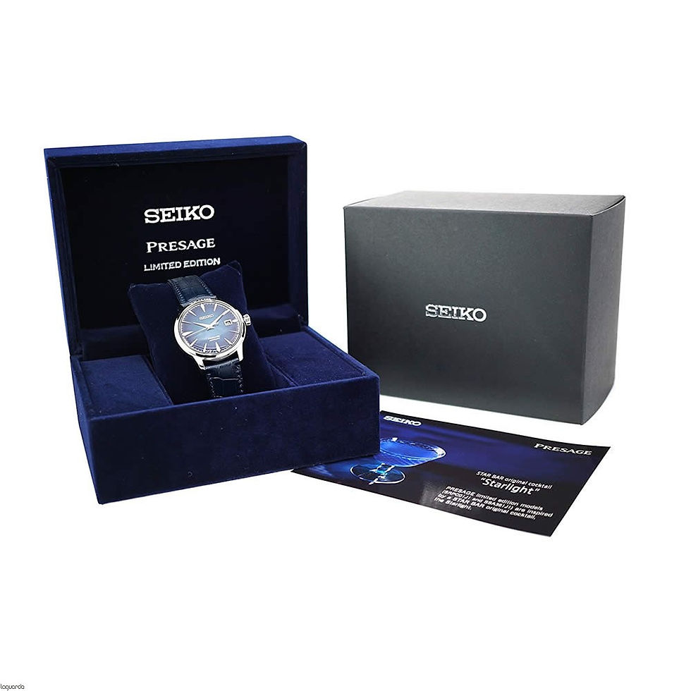 Seiko Presage SRPC01J1 SRPC01 SARY085 Starlight Bar Cocktail Time MADE IN JAPAN