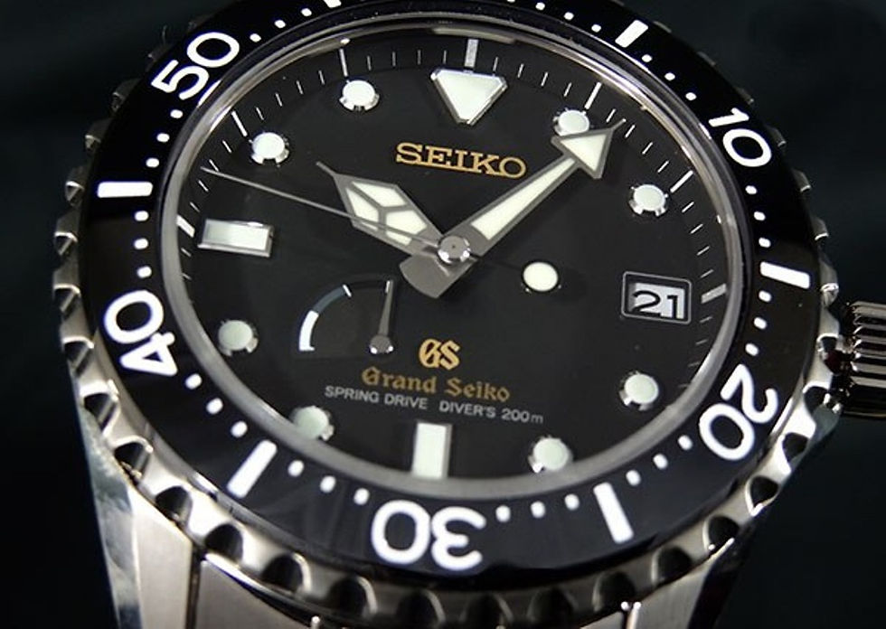 Thumbnail: Grand Seiko Spring Drive Diver Titanium SBGA031