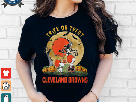 Trick Or Treat Cleveland Browns Unisex T Shirt