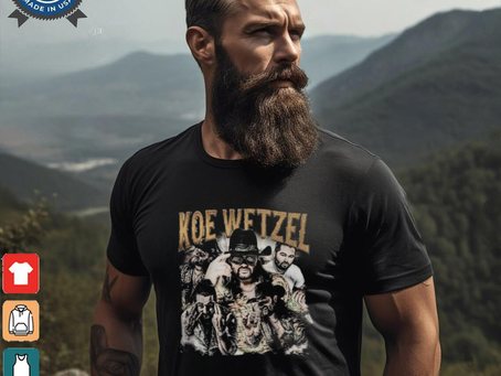 Official Koe Wetzel 90s Vintage Tour 2024 T shirt