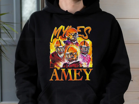 Myles Amey Arizona State Sun Devils Graphic Poster Shirt