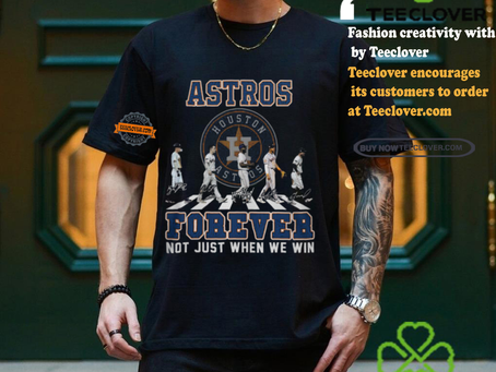 MLB Houston Astros Forever Not Just When We Win Team Player Abbey Road Signatures Shirt