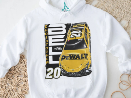 Official Christopher Bell Joe Gibbs Racing Team DeWalt Car T Shirt