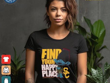 USC Trojans Find Your Happy Place Branch Trolls t shirtbUY NEED SHIRT:USC Trojans Find Your Happy Place Branch Trolls t shirtRylie Combs Mississippi State Soccer cartoon shirtAngry Runs Chicago