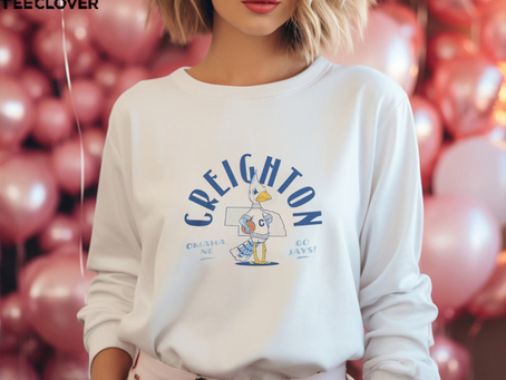 Creighton Bluejays Basketball Retro Tee Shirt