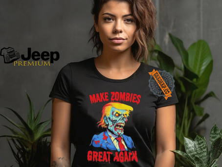 Trump Make Zombies Great Again Halloween T shirt