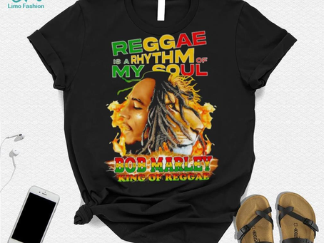 Reggae Is A Rhythm Of My Soul Bob Marley King Of Reggae shirt