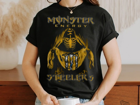 Monster Energy Pittsburgh Steelers T Shirt