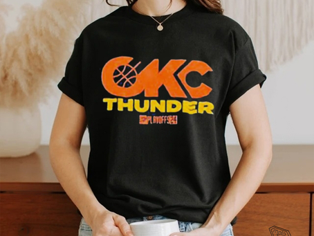 Official Okc thunder playoff 2024 shirt