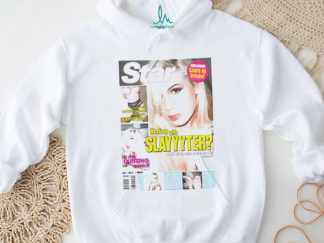 Magazine star whats up with slayyyter shirt