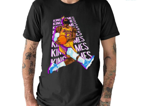 The King Lebron T shirt