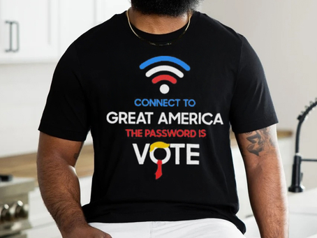 Connect to great america the password is vote shirt