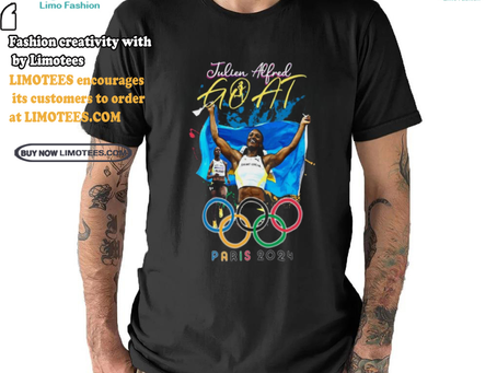 Julien Alfred GOAT Paris 2024 Olympic T Shirt