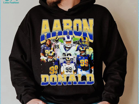 Los Angeles Rams Aaron Donald number 99 professional football player honors shirt