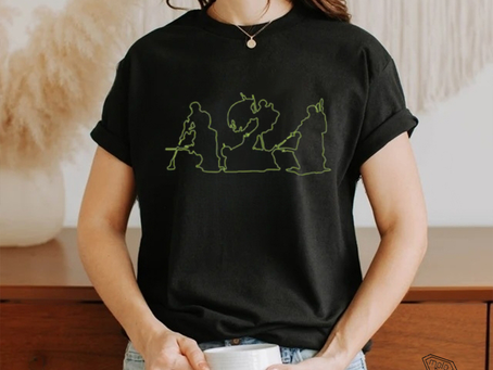 Civil War Embroidered T Shirt