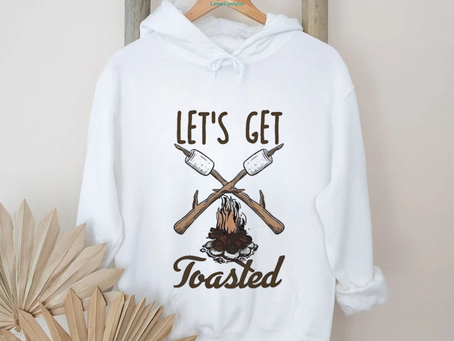 Campfire let’s get toasted shirt