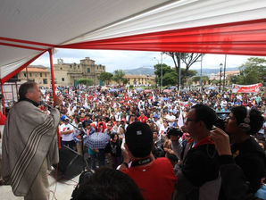 Cajamarca: Barnechea promete 'Gran Pacto Nacional por el Agua'