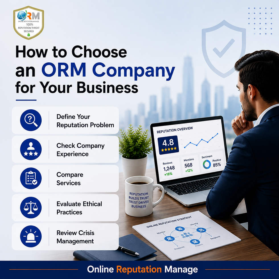 How to Choose an ORM Company for Your Business