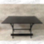 D018 - Mesa Genova 120x70cm Preto