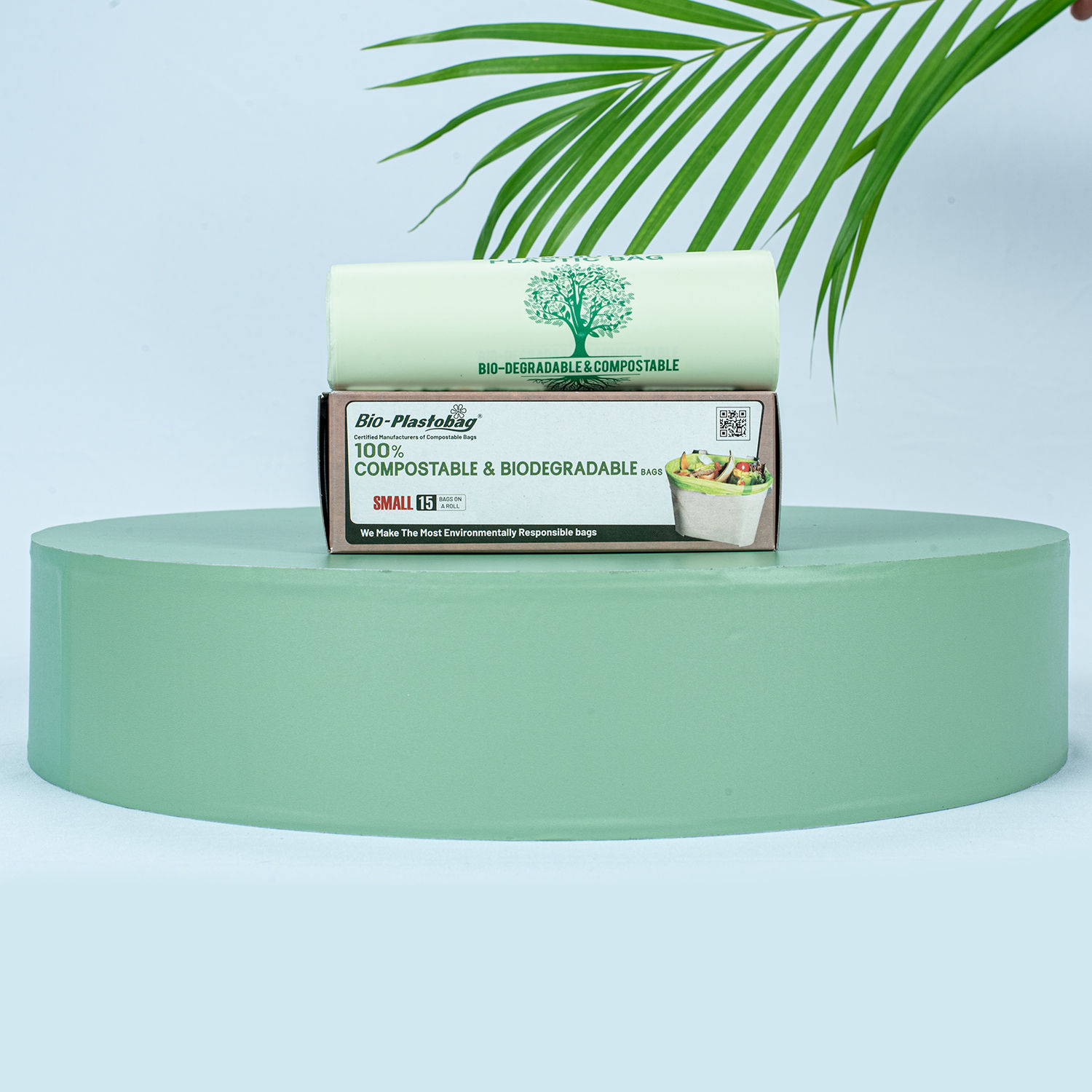 Compostable Garbage Bags on roll