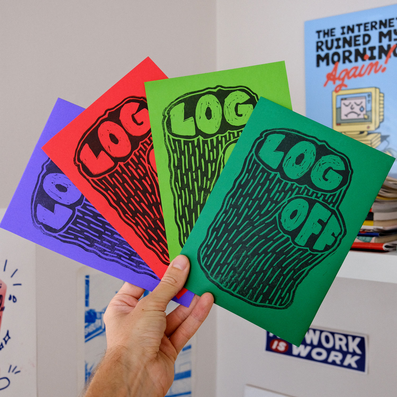 Log Off Print