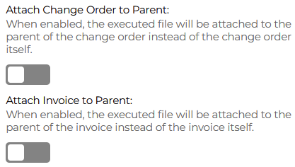 Screenshot of storage configuration options.