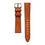 Thumbnail: Plain Padded Genuine Grain Leather Watch Strap | TAN - [CLEARANCE] [219]