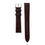 Thumbnail: Croco Grain Leather Watch Strap | BROWN - [CLEARANCE] [6790503]