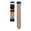 Thumbnail: Flat Stitched Grain Leather Watch Strap | BLUE [412]