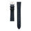 Thumbnail: Flat Stitched Grain Leather Watch Strap | BLUE [412]