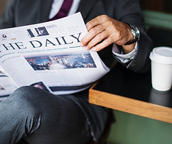 Reading a Newspaper