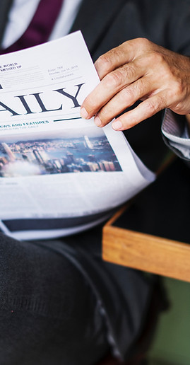 Reading a Newspaper
