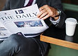 Reading a Newspaper