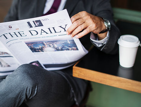 Reading a Newspaper