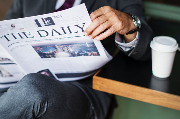 Reading a Newspaper